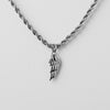 Titanium Steel Unisex Pendant Necklace With Animals Zodiac Pattern Twist Chain Electroplating Design