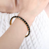 316L Stainless Steel Women's Bracelet Jewelry With Geometric Style Oil Dropping Macaron Color Electroplated Design