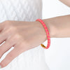 316L Stainless Steel Women's Bracelet Jewelry With Geometric Style Oil Dropping Macaron Color Electroplated Design