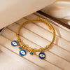 Titanium Steel Women's Bracelet With Heart Shape Pattern And Vacuum Plating
