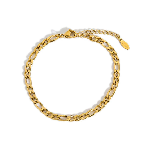 Titanium Steel Women's Geometric Anklet