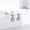 Titanium Steel Women's Heart Shape Personality Earrings