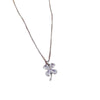 Titanium Steel Women's Light Luxury Microinlaid Diamond Geometric Necklace