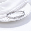 Titanium Steel Women's Retro Court Style Bracelet With Great Wall Pattern And Electroplating Design