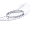 Titanium Steel Women's Retro Court Style Bracelet With Great Wall Pattern And Electroplating Design