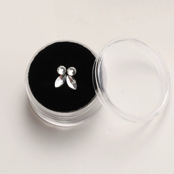 Tooth Decoration Horse Eye Flat Bottom Crystal Rhombus Tooth Drill Set