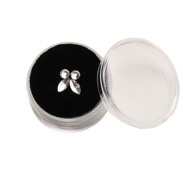 Tooth Decoration Horse Eye Flat Bottom Crystal Rhombus Tooth Drill Set