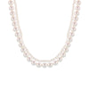 Traceless Bead Niche Design Beaded Necklace Chain Earrings Ring In Stainless Steel With Electroplating For Women