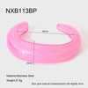 Trendy Dopamine Candy Color Gradient Open Handmade Resin Bracelet Jewelry For Women