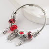 Trendy Fashion Electroplated Alloy Key Pendant Bracelet For Unisex Adjustable