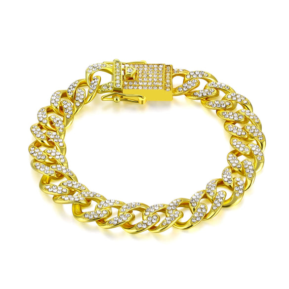 Trendy Unisex And Women's Hiphop Accessories Alloy Constellation Gold Chain And Bracelet Necklace With Electroplating
