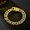 Trendy Unisex And Women's Hiphop Accessories Alloy Constellation Gold Chain And Bracelet Necklace With Electroplating