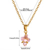 Trendy Unisex Gold Electroplated Cross Necklace With Copper Zircon Stainless Steel Pendant