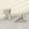 Triangle Earrings Titanium Steel Geometric Electroplated Minimalist Design