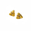Triangle Geometric Pattern Titanium Steel And Stainless Steel Women's Fashion Luxury Electroplated Nonfading Earrings