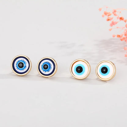 Turkey Devil'S Eye Stud Earrings