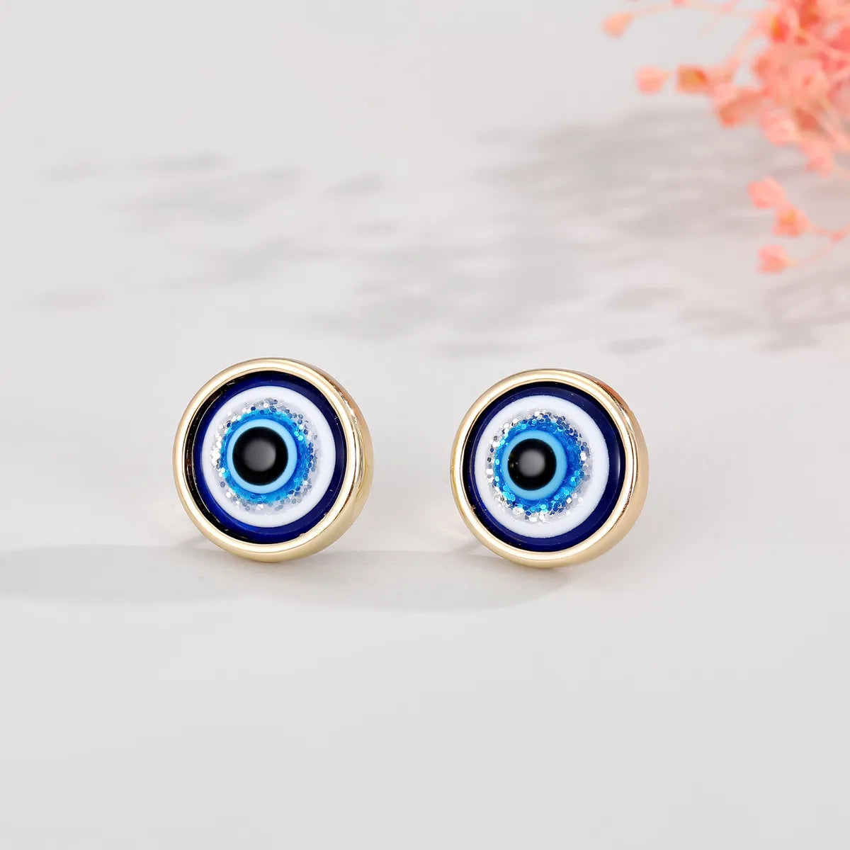 Turkey Devil'S Eye Stud Earrings