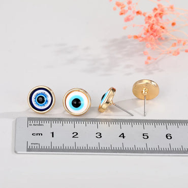 Turkey Devil'S Eye Stud Earrings