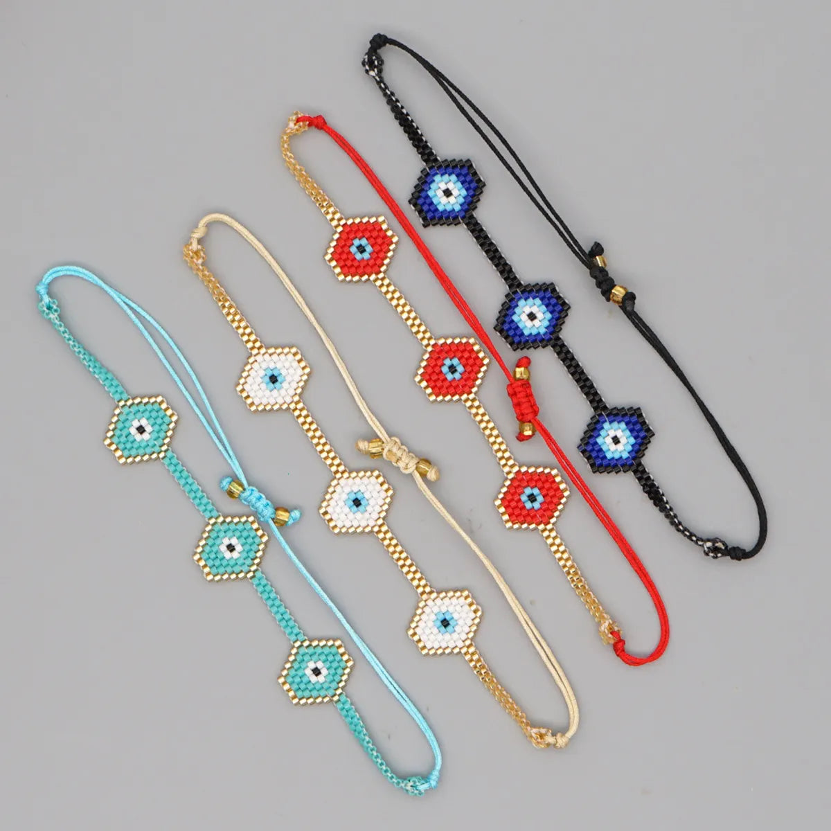 Retro Geometric No Inlaid Wholesale Bracelets