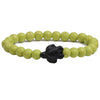 Turquoise Bracelet With Turtle Pattern And Electroplating Style Unisex