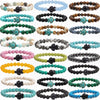 Turquoise Bracelet With Turtle Pattern And Electroplating Style Unisex