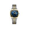 Ultrathin Waterproof Quartz Ladies Watch Alloy Tungsten Steel Stainless Steel Round Dial