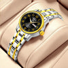 Ultrathin Waterproof Women's Quartz Watch Alloy Tungsten Steel Round Dial