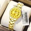 Ultrathin Waterproof Women's Quartz Watch Alloy Tungsten Steel Round Dial