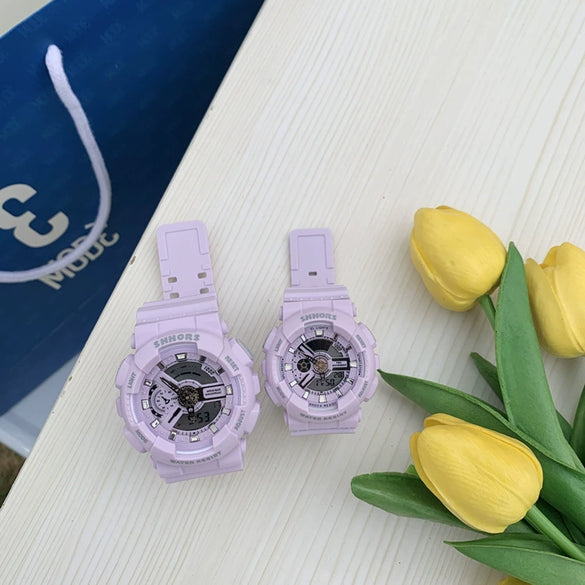 Unicorn Electronic Watch Silicone Material Leisure Style For Couple