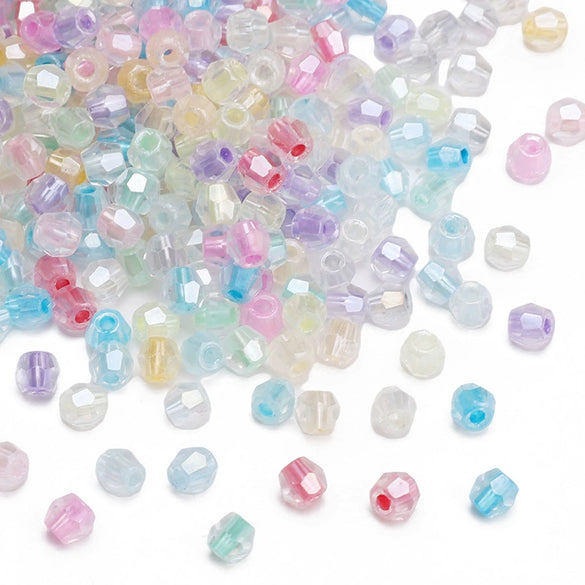 Unicorn Glass Glazed Doublepointed Beads For Diy Handmade Bracelet Necklace Accessories