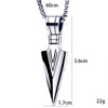Unisex Alloy Arrow Pendant Necklace With Electroplated Finish Leather Rope Chain And Animal Zodiac Geometric Design