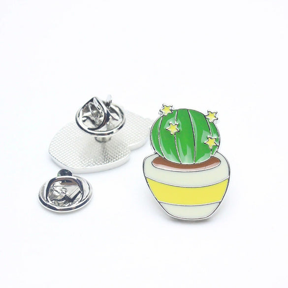 Unisex Alloy Cartoon Style Electroplated Windmill Brooch Collar Pin Buckle Pin