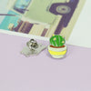 Unisex Alloy Cartoon Style Electroplated Windmill Brooch Collar Pin Buckle Pin