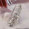 Unisex Alloy Hollow Constellation Ring Sweet Cool Geometric Style Electroplated Fashion Couple Ring