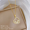 Unisex Cartoon Minimalist Animal Zodiac Pattern Stainless Steel Copper Pendant Necklace