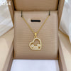 Unisex Cartoon Minimalist Animal Zodiac Pattern Stainless Steel Copper Pendant Necklace