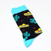 Unisex Cartoon Style Animal Fruit Nylon Cotton Crew Socks A Pair