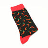 Unisex Cartoon Style Animal Fruit Nylon Cotton Crew Socks A Pair