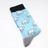 Unisex Cartoon Style Animal Fruit Nylon Cotton Crew Socks A Pair