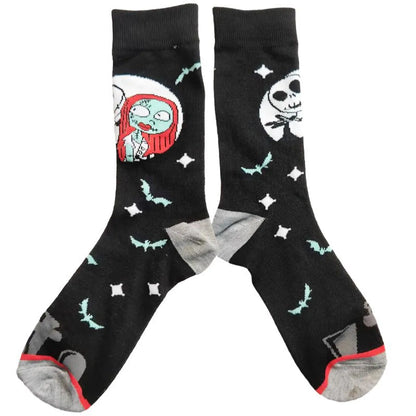 Unisex Cartoon Style Cartoon Skull Cotton Crew Socks A Pair