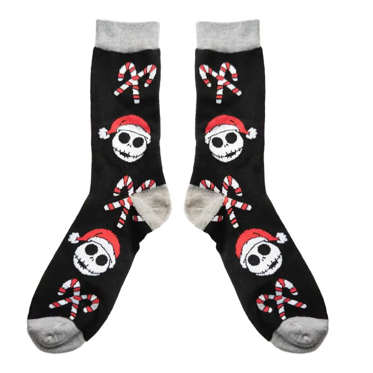 Unisex Cartoon Style Cartoon Skull Cotton Crew Socks A Pair