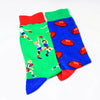 Unisex Cartoon Style Streetwear Animal Fruit Nylon Cotton Crew Socks A Pair