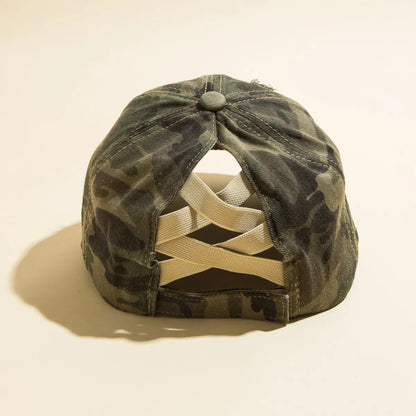 Unisex Casual Camouflage Polyester Baseball Cap