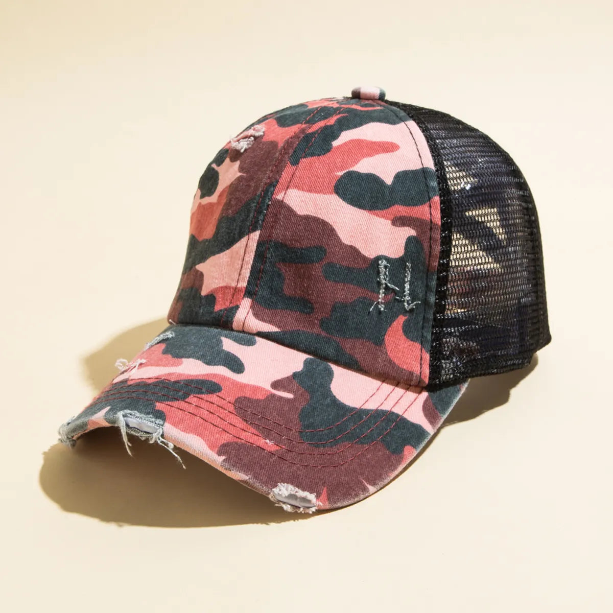 Unisex Casual Camouflage Polyester Baseball Cap