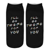 Unisex Casual Cartoon Cotton Crew Socks A Pair