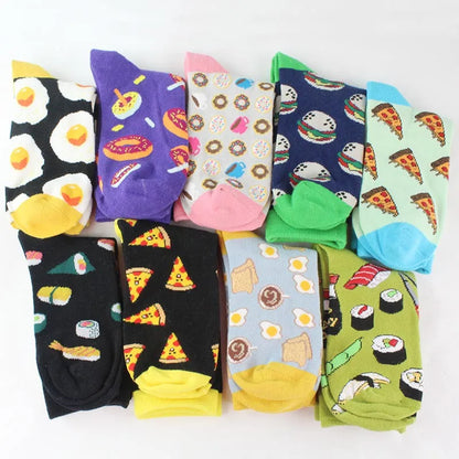 Unisex Casual Cartoon Cotton Jacquard Ankle Socks A Pair