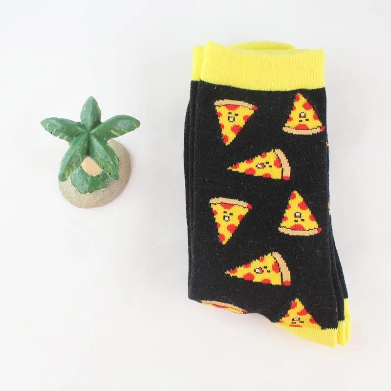 Unisex Casual Cartoon Cotton Jacquard Ankle Socks A Pair