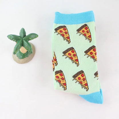 Unisex Casual Cartoon Cotton Jacquard Ankle Socks A Pair