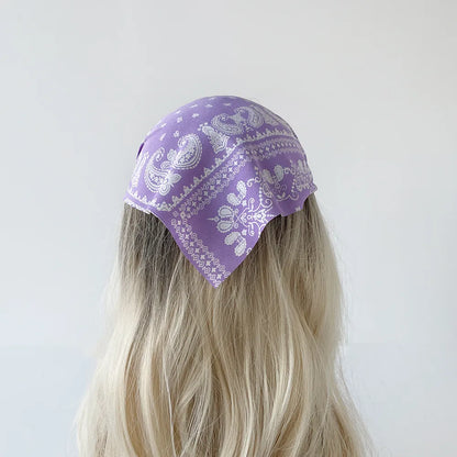 Unisex Casual Hip-Hop Rock Printing Cotton Hair Band Party Headpieces