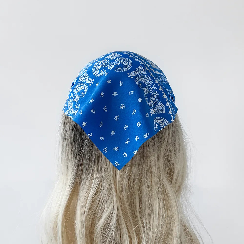 Unisex Casual Hip-Hop Rock Printing Cotton Hair Band Party Headpieces